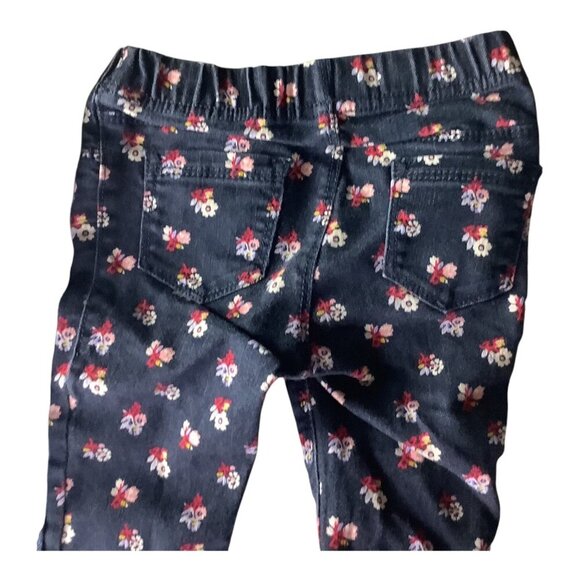 Old Navy Jeggings & Denim Jeans Baby Girl 18-24M Multicolor Floral Elastic Waist - Picture 8 of 11